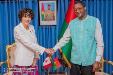 Remise des lettres de créance de l'ambassadeur du Canada au ministre des affaires étrangères, 13 septembre 2024