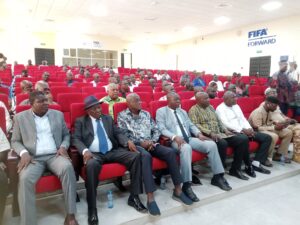 Les acteurs du football burkinabè ont participé à la cérémonie d'installation du président entrant, 9 septembre 2023