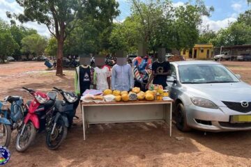 Dément élément de 3 réseau de présumés malfrats par la Police nationale à Ouagadougou, 22 octobre 2024