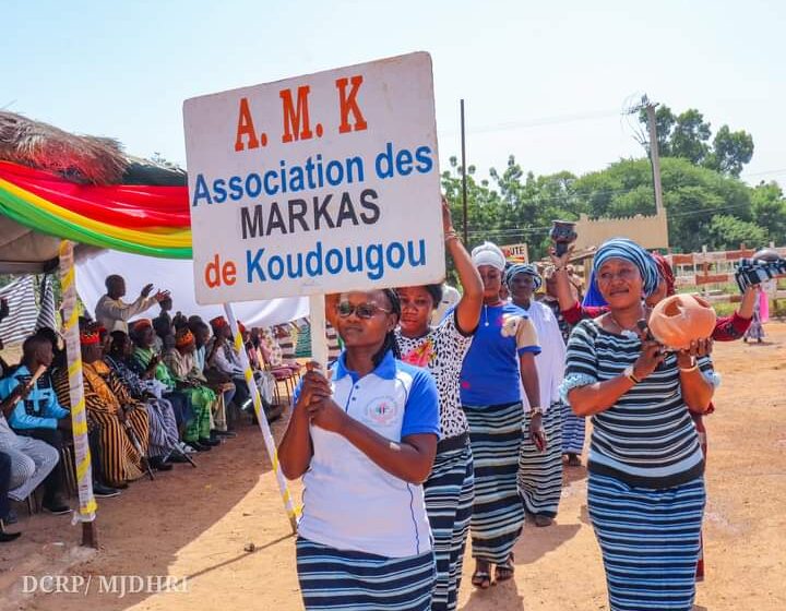 La cérémonie d’ouverture de la 3e édition de la Journée de la parenté à plaisanterie, 02 novembre 2024 à Koudougou