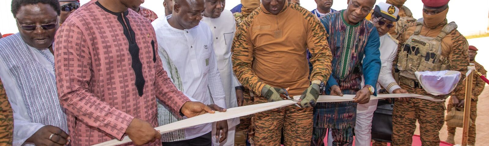 Inauguration de l'usine de tomates de Bobo par le Chef de l'Etat, 30 novembre 2024 à Bobo