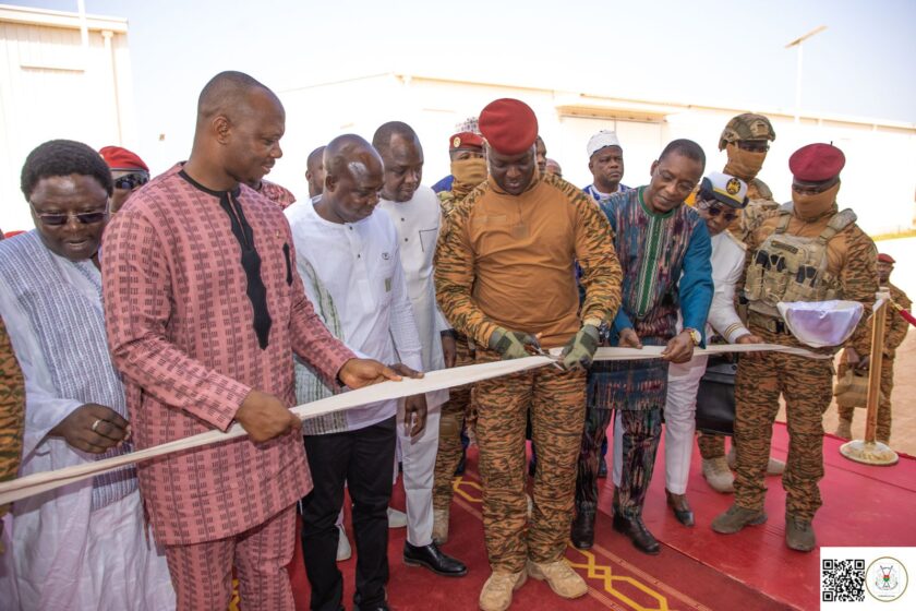 Inauguration de l'usine de tomates de Bobo par le Chef de l'Etat, 30 novembre 2024 à Bobo