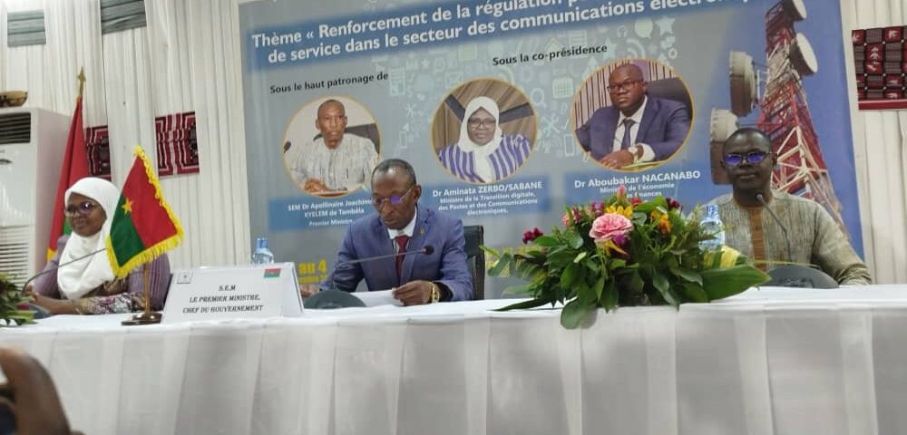 Cérémonie d'ouverture des assises nationales sur la régulation des communications électroniques, 02 décembre 2024 à Ouagadougou